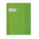 Protège-cahier SMS, 17x22, en PVC 12/100e, coloris vert,image 1