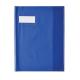 Protège-cahier SMS, 17x22, en PVC 12/100e, coloris bleu,image 1