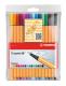 Pochette de 15 stylos-feutres point 88, tracé 0,4mm, encres 15 coul., coloris jaune/assortis,image 1