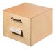 Boîte à fiches A5, pour 900 fiches, en bois naturel,image 1