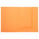 Paquet de 50 chemises SUPER 210 imprimées 2 rabats, coloris orange,image 2