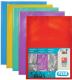 Sachet de 10 pochettes coin haute résistance, A4, PVC lisse, coloris assortis (5),image 1