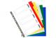 Intercalaires 1-5 5 positions, format A4 Maxi, en polypro souple, coloris assortis (5),image 1
