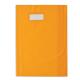 Protège-cahier SMS A4, en PVC 12/100e, coloris orange,image 1