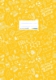 Protège-cahier Schoolydoo 21x29,7, polypro sérigraphié, jaune,image 1