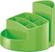 Pot à crayons RONDO, 9 compartiments, en PS, coloris vert,image 1