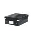 Boîte de rangement Click & Store Wow, petit format avec compartiments, coloris noir,image 1