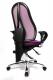 Siège de bureau Sitness 15, avec accoudoirs réglables, revêtements tissu et résille, coloris violet,image 2