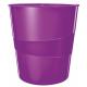 Corbeille à papier Wow, 15 litres, en polystyrène choc, coloris violet,image 1