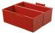 Boîte à fiches DIN A5, avec couvercle, pour 450 fiches, coloris rouge,image 2