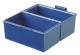 Boîte à fiches DIN A7, avec couvercle, pour 300 fiches, coloris bleu,image 2