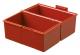 Boîte à fiches DIN A7, avec couvercle, pour 300 fiches, coloris rouge,image 2