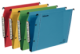 Boîte de 25 dossiers suspendus LMG VisioPlus, pour armoires, fond de 15, coloris assortis (5),image 1