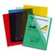 Boîte de 100 pochettes coin, en PVC grainé 200µ, coloris assortis,image 1