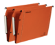 Boîte de 10 dossiers suspendus LMG VisioPlus, pour armoires, fond de 15/30, coloris orange,image 1