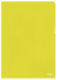 Boîte de 100 pochettes coin, format A4, en PP grainé 110µ, jaune,image 1