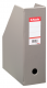 Porte-revues pliable, larg. 100 mm, PVC gris,image 1
