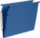 Pack de 10 dossiers suspendus LMG VisioPlus PP, pour armoire, fond de 15, coloris bleu,image 1