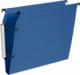 Pack de 10 dossiers suspendus LMG VisioPlus PP, pour armoire, fond de 30, coloris bleu,image 1