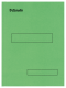 Boîte de 100 sous-dossiers pour dossiers suspendus, kraft 160 g/m², coloris vert,image 1