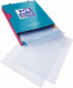 Boîte de 100 pochettes coin haute résistance A4, en PVC souple incolore,image 1