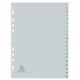 Intercalaires 1-20 20 positions, format A4, en polypro souple, coloris gris,image 1