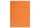 Paquet de 25 dossiers de plaidoirie Pour/Contre, en carte 265 g/m², coloris orange,image 1