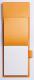 Porte-bloc Rhodiarama taupe format 84x115, en simili cuir, avec porte-crayon + bloc N°11 quadrillé 5x5,image 1