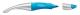 Stylo roller EASYoriginal GAUCHER, pointe M, encre bleue, coloris silver/bleu fluo,image 2