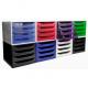 Lot de 32 modules ECOBOX 4 tiroirs Office coloris assortis,image 1