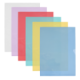 Boîte de 50 pochettes coin Fard'Liss A4, en PVC lisse coloris assortis (6),image 1
