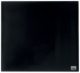 Tableau magnétique Mémo en verre, 450 x 450 mm, coloris noir,image 1