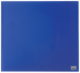 Tableau magnétique Mémo en verre, 450 x 450 mm, coloris bleu,image 1