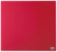 Tableau magnétique Mémo en verre, 450 x 450 mm, coloris rouge,image 1