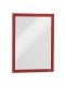 Boîte de 10 cadres d'affichage DURAFRAME, pour format A4, rouge,image 1