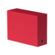 Boîte de transfert Toilée 34x25,5, dos de 90, en carte, coloris rouge,image 1