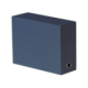 Boîte de transfert Toilée 34x25,5, dos de 120, en carte, coloris bleu foncé,image 1