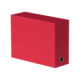 Boîte de transfert Toilée 34x25,5, dos de 120, en carte, coloris rouge,image 1