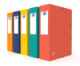 Boîte à élastiques Bicolor Recyc+ 24x32, dos de 80, en carte coloris assortis (5),image 1
