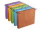 Boîte de 25 dossiers suspendus AZO Ultimate A4, fond D30, en kraft coloris assortis (5),image 1