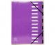 Trieur extensible IDERAMA, 12 compartiments, coloris violet,image 1
