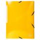 Chemise à élastique 3 rabats IDERAMA, pelliculée, maxi capacité, coloris jaune,image 1