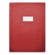 Protège-cahier Strong Line 24x32, en PVC 15/100e, coloris rouge,image 1