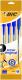 Sachet de 4 stylos bille Cristal Original Medium, encre bleue,image 1