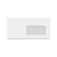Enveloppe à fenêtre Clairalfa 110x220/DL, 90 g/m², coloris blanc - boîte de 250,image 1