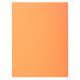 Paquet de 50 chemises SUPER 210 2 rabats, coloris orange,image 1