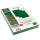Paquet de 100 plats FOREVER, carte 270 g/m², grain cuir, coloris vert foncé,image 1