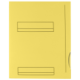 Boîte de 50 sous-dossiers Color Line A4, à rabats, en carte jaune pâle,image 1