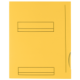Boîte de 50 sous-dossiers Color Line A4, à rabats, en carte jaune vif,image 1