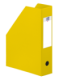 Porte-revues toilé, dos de 70, coloris jaune,image 1